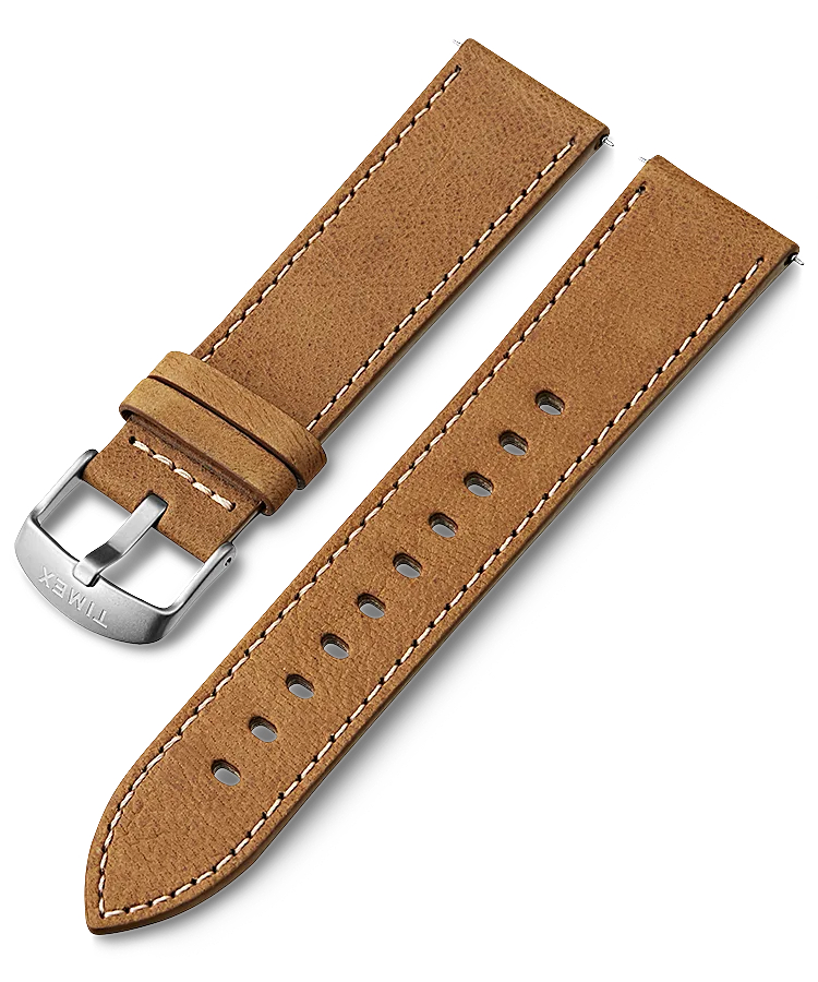 Timex - 22mm Leather Strap Tan - TW7C69700YX