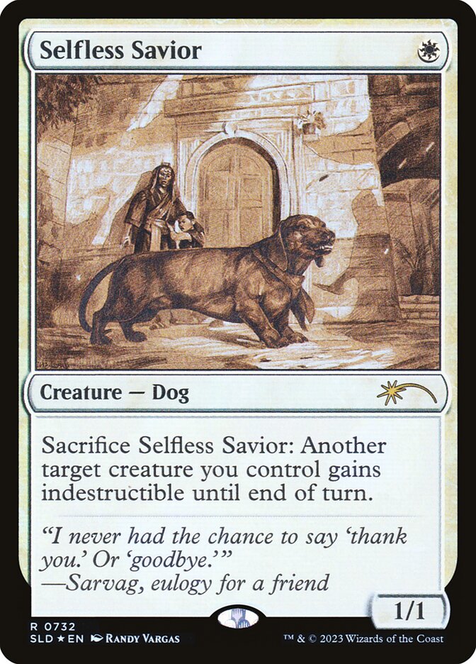 Selfless Savior (0732) - Foil