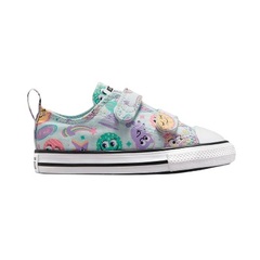Converse - Chuck Taylor All Star Easy-On Space Party Low Top - Aqua Mist / Cosmic Purple / White