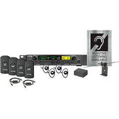 Listen Technologies Listen iDSP Essentials Level 2 Stationary RF System (72 MHz)