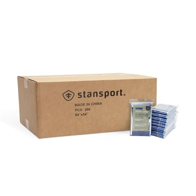 Mylar Emergency Blankets - Case of 200