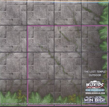 The Lost Temple Outdoor Map Heroclix