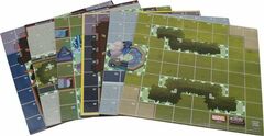 Marvel Studios What If Miniatures Game 6 Thick Double Sided Map Tiles