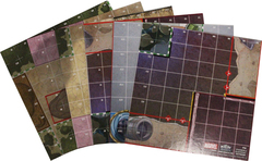 Marvel: X-Men X of Swords Miniatures Game 6 Thick Double Sided Map Tiles