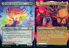 Esika, God of the Tree // The Prismatic Bridge ~~ Borderless (1208) - Thick Stock