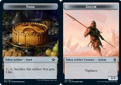 Food // Golem Double-sided Token