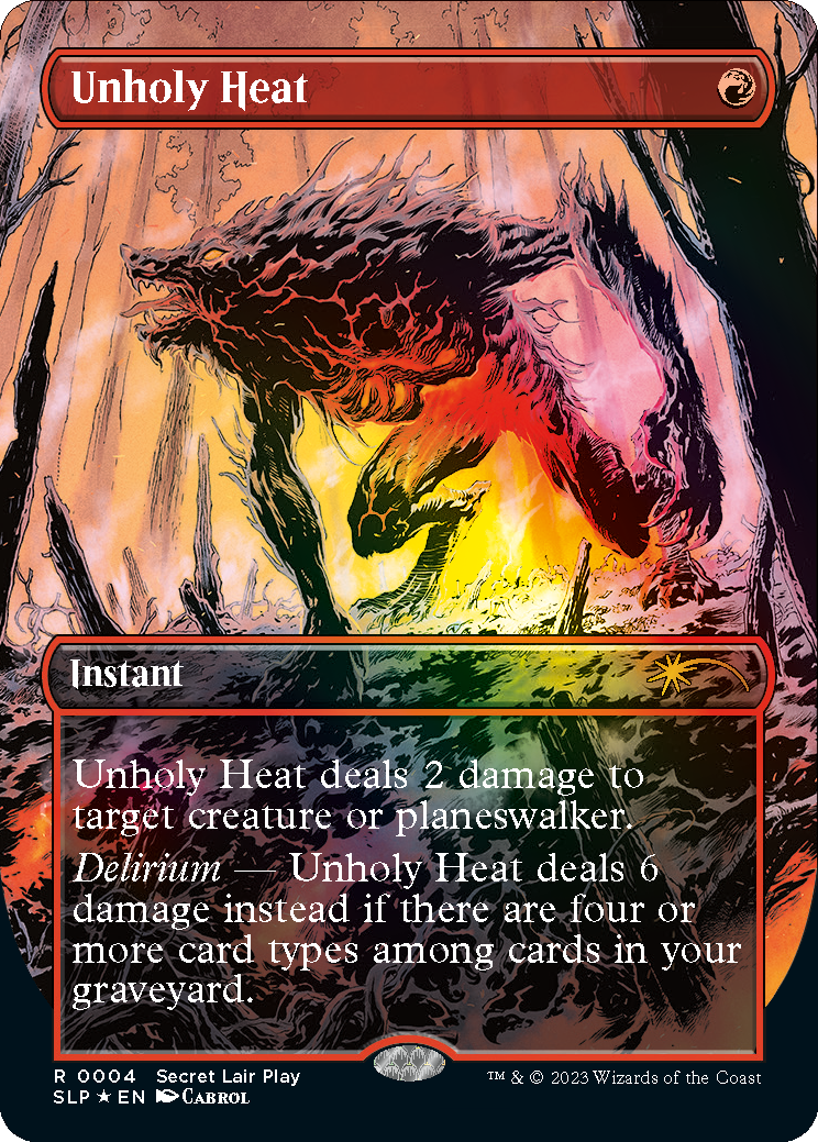 Unholy Heat - Foil - Borderless