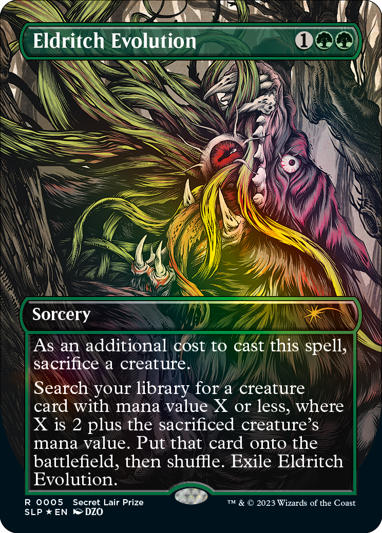 Eldritch Evolution - Foil - Borderless