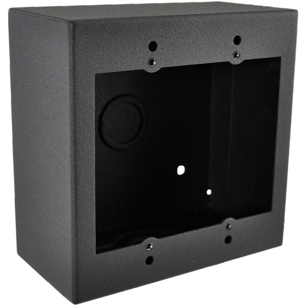 FSR 2-Gang Surface-Mount Wall Box (Black)
