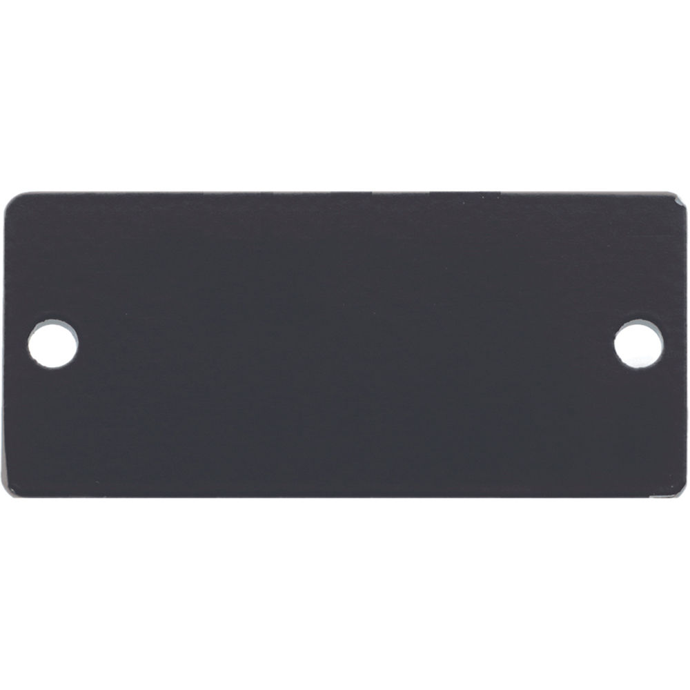 Kramer Blank Wall Plate Insert (Black)