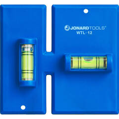 Jonard Tools WTL-12 Wall Box Template & Level for Non-Metallic 1-Gang and 2-Gang Boxes (Blue)