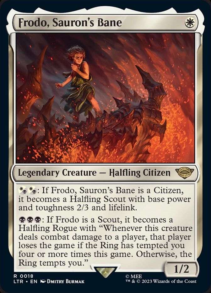 Frodo, Saurons Bane