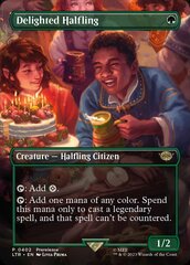 Delighted Halfling - Foil - Prerelease Promo