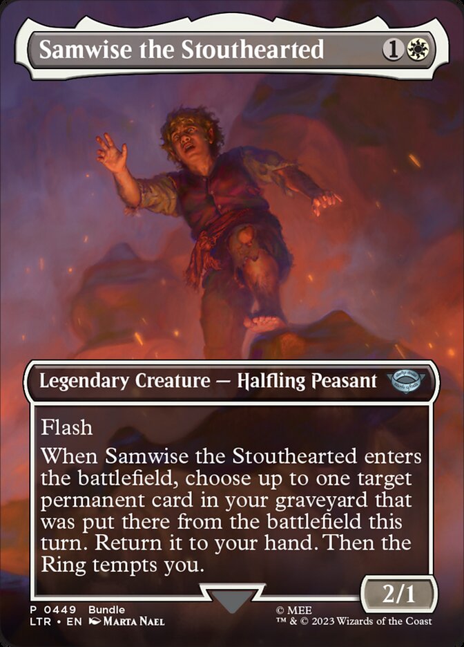 Samwise the Stouthearted - Foil - Bundle Promo