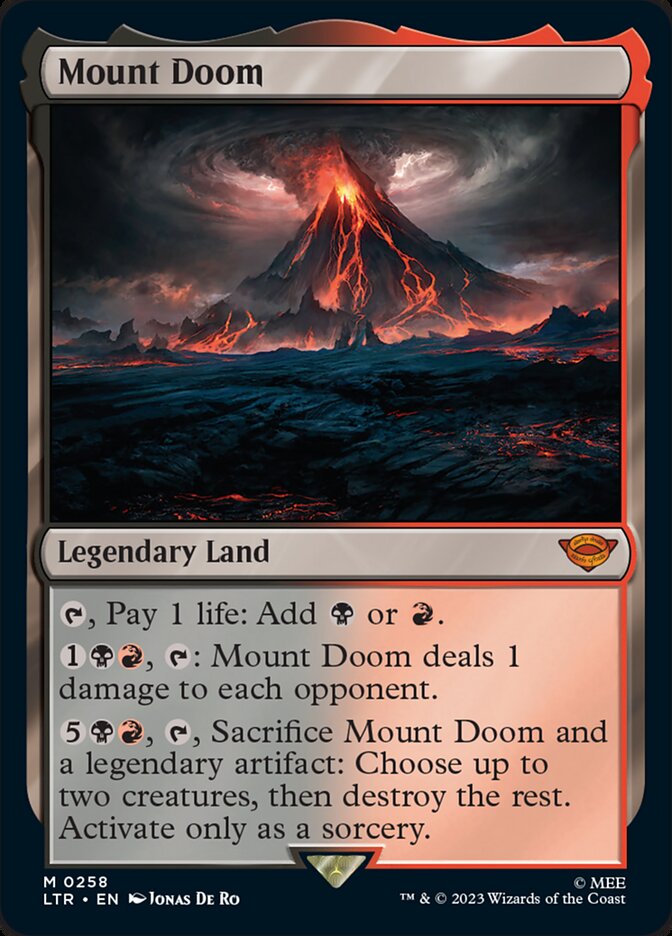 Mount Doom - Foil