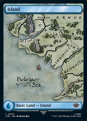 Island (0275) - Foil (Lord of the Rings)