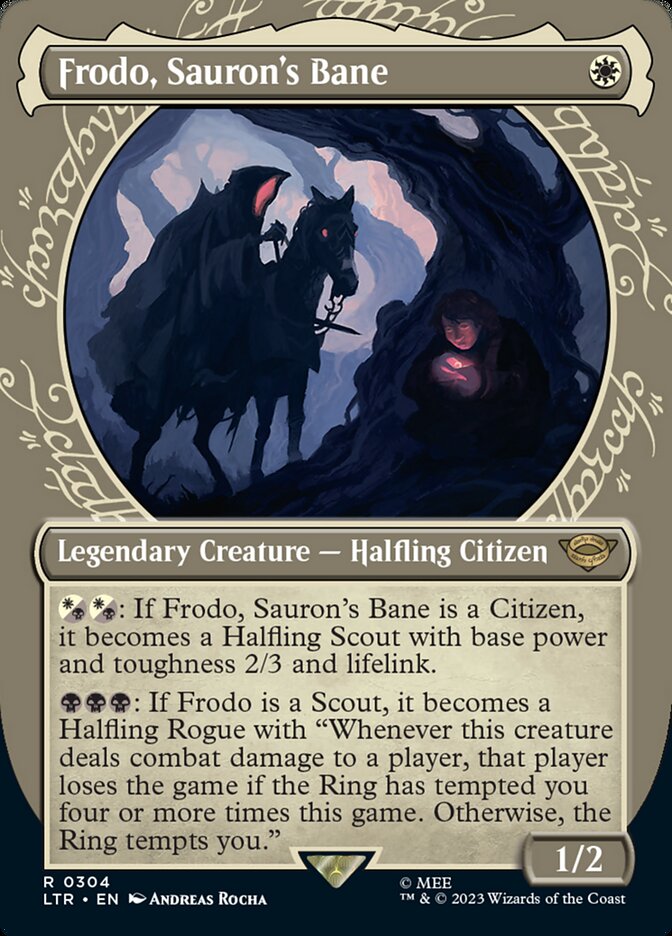 Frodo, Saurons Bane - Foil - Showcase