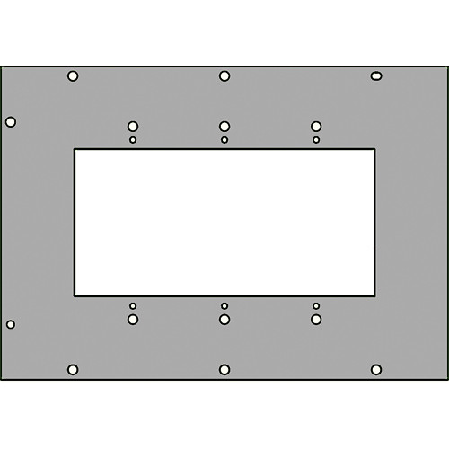 FSR FL-1500-3GP 3-Gang Large Plate