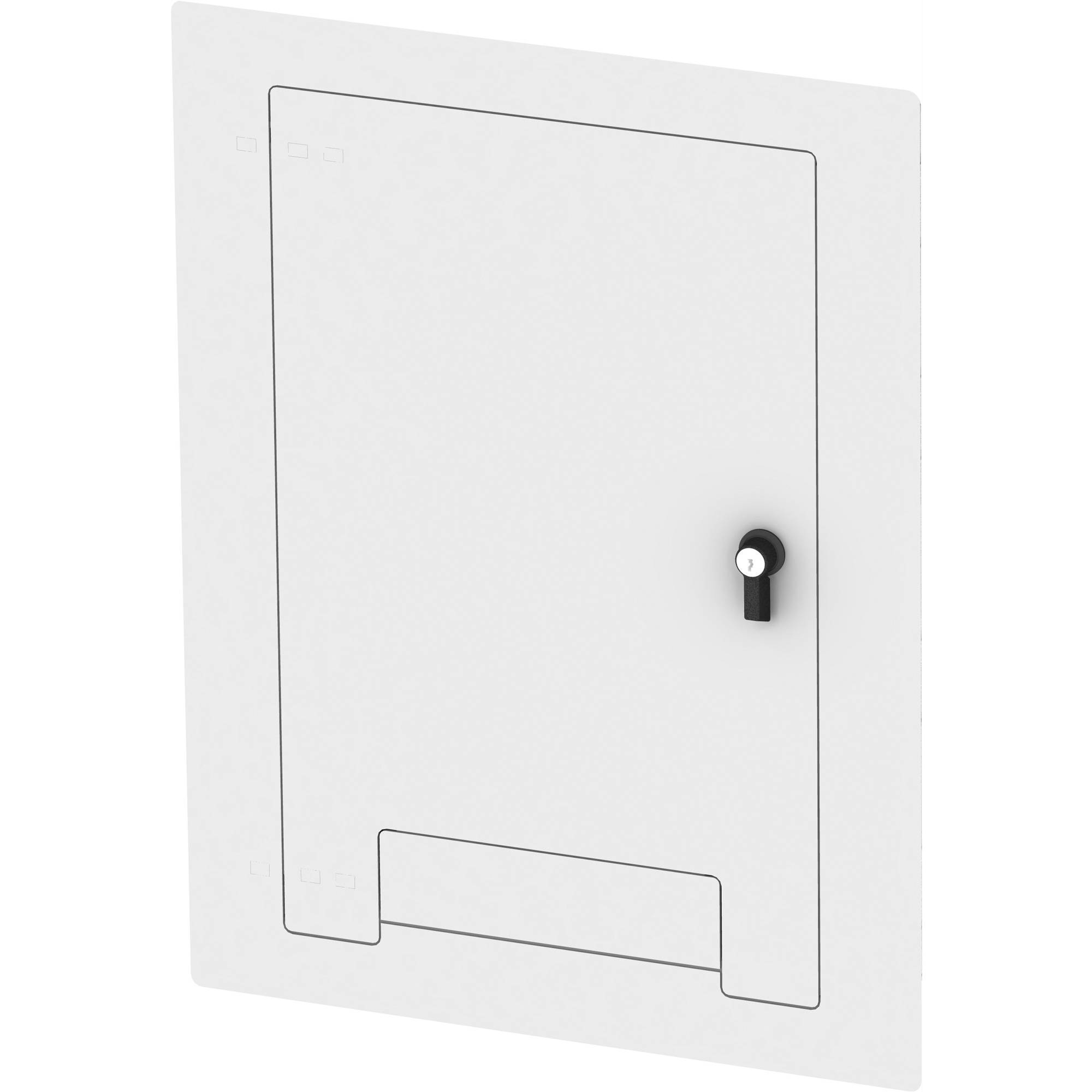 FSR WB-X3-CVR-WHT Flush-Mounted Locking Cover (White)