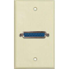 My Custom Shop 25-Pin D-Sub Wall Plate (Ivory Lexan)