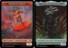 Phyrexian Goblin // The Hollow Sentinel Double-Sided Token