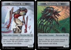 Phyrexian Mite (011) // Phyrexian Mite (012) Double-Sided Token