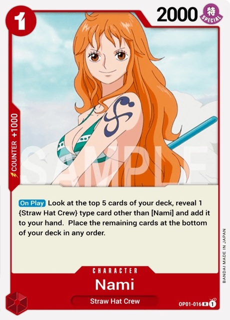 Nami - OP01-016 - R - Foil