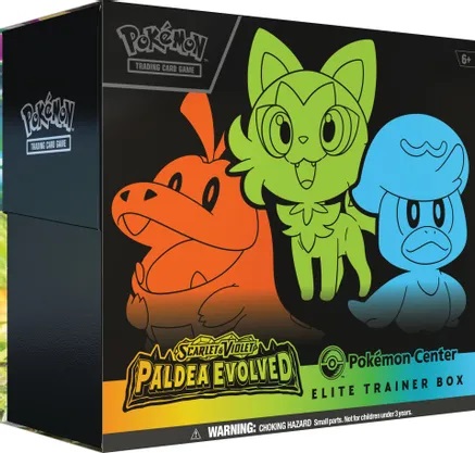 Scarlet & Violet - Paldea Evolved Pokemon Center Elite Trainer Box