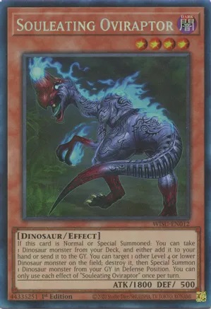 Souleating Oviraptor - WISU-EN012 - Collectors Rare - 1st Edition