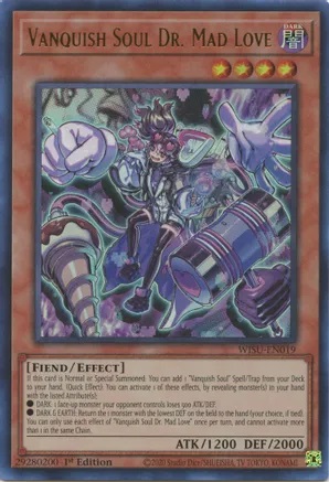 Vanquish Soul Dr. Mad Love - WISU-EN019 - Ultra Rare - 1st Edition