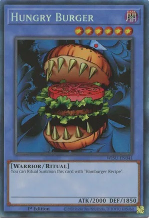 Hungry Burger - WISU-EN041 - Collectors Rare - 1st Edition