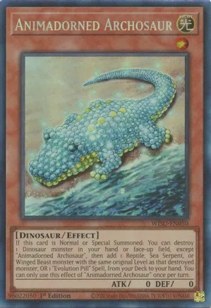 Animadorned Archosaur - WISU-EN050 - Collectors Rare - 1st Edition