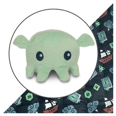 Mint Cthulhu Plushie Tote Bag