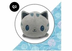 Light Grey Cat Plushie Tote Bag