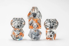 Elixir Liquid Core Dice Set: Liquid Iode