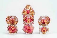 Elixir Liquid Core Dice Set: Magenta Mayhem