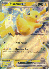 Pikachu ex - 063/193 - Double Rare