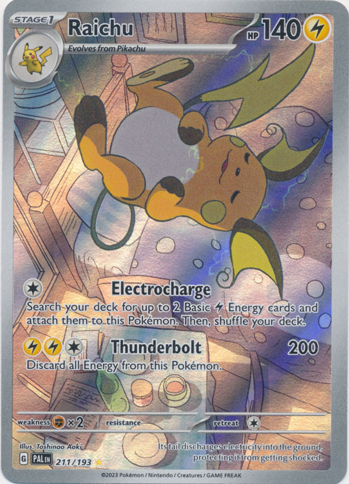 Raichu - 211/193 - Illustration Rare