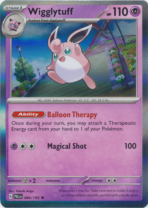 Wigglytuff - 084/193 - Holo Rare