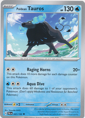 Paldean Tauros - 041/193 - Uncommon