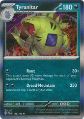 Tyranitar - 135/193 - Holo Rare