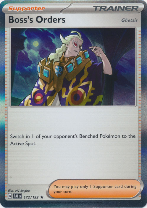 Bosss Orders - 172/193 - Holo Rare