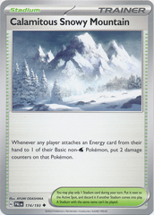 Calamitous Snowy Mountain - 174/193 - Uncommon