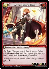 Arthur, Young Heir - DOA Alter-EN-118 - SR