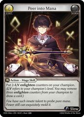 Peer into Mana - DOA Alter-EN-102 - C - Foil
