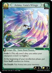 Arima, Gaia's Wings - DOA Alter-EN-266 - SR - Foil