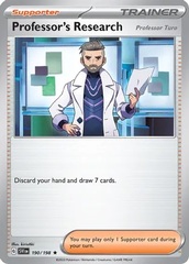 Professor's Research (Professor Turo) - 190/198 - Non-Holo Theme Deck Exclusive