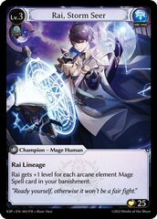 Rai, Storm Seer - KPS-EN-003 - PR - Foil (Kickstarter Promo)