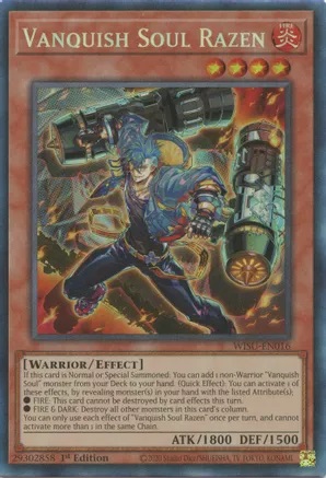 Vanquish Soul Razen - WISU-EN016 - Collectors Rare - 1ere edition // Wild Survivors - WISU Vanquish Soul Razen - WISU-EN016 - Collectors Rare - 1ere edition // Wild Survivors - WISU