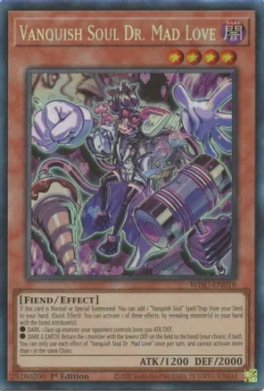 Vanquish Soul Dr. Mad Love - WISU-EN019 - Collectors Rare - 1ere edition // Wild Survivors - WISU Vanquish Soul Dr. Mad Love - WISU-EN019 - Collectors Rare - 1ere edition // Wild Survivors - WISU